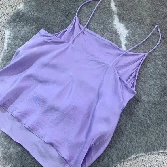 & Other Stories Satin Cowl Neck Top - Picture 5 of 10